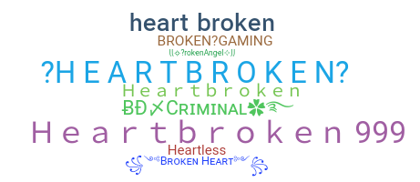 Přezdívka - Heartbroken