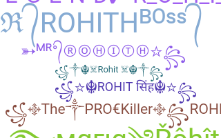 Přezdívka - Rohith