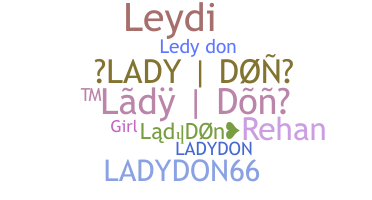 Přezdívka - LadyDon