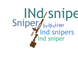 Přezdívka - Indsniper
