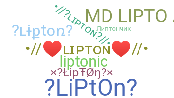 Přezdívka - Lipton