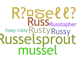 Přezdívka - Russell