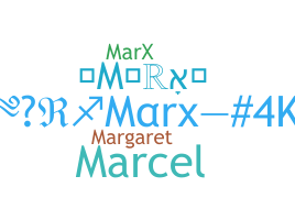 Přezdívka - Marx
