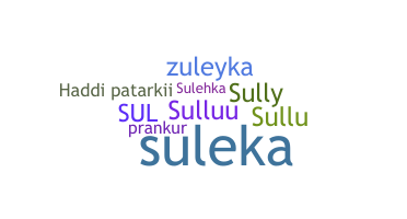 Přezdívka - Sulekha