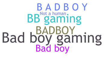 Přezdívka - BadBoyGaming