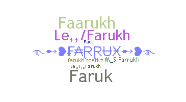 Přezdívka - Farrukh