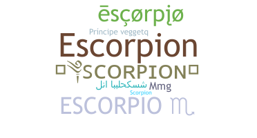 Přezdívka - escorpio