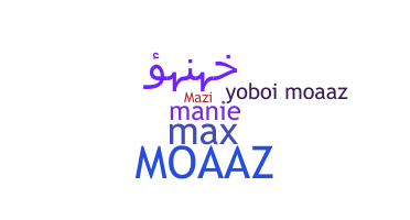 Přezdívka - Moaaz