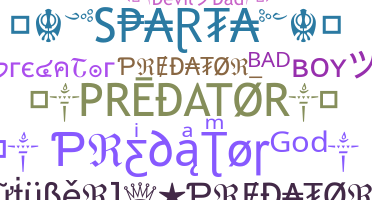 Přezdívka - Predator