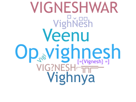 Přezdívka - Vighnesh