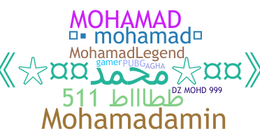 Přezdívka - Mohamad