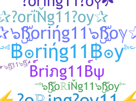 Přezdívka - Boring11Boy
