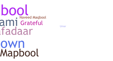 Přezdívka - Maqbool