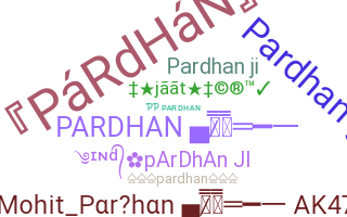 Přezdívka - Pardhan