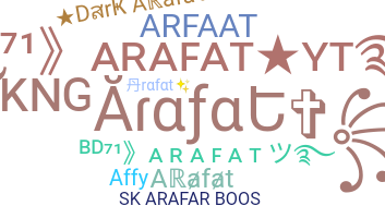 Přezdívka - Arafat
