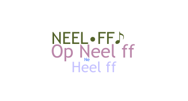Přezdívka - Neelff