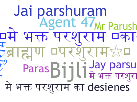 Přezdívka - Parashuram