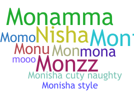 Přezdívka - Monisha
