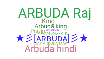 Přezdívka - Arbuda