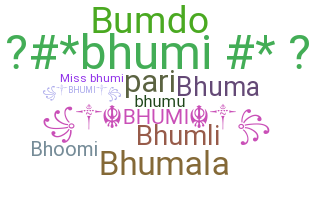 Přezdívka - Bhumi