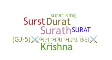 Přezdívka - Surat