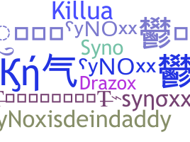 Přezdívka - Synox
