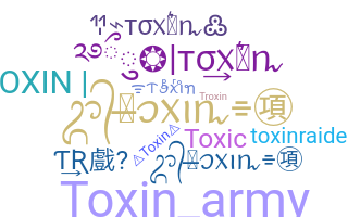 Přezdívka - toxin