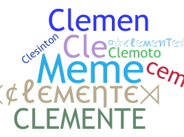 Přezdívka - Clemente