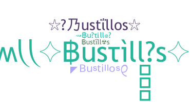 Přezdívka - Bustillos