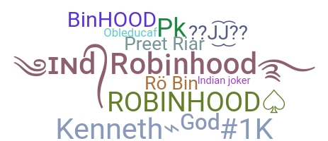 Přezdívka - Robinhood