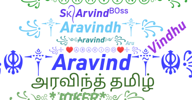 Přezdívka - Aravind