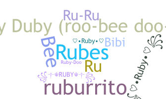 Přezdívka - Ruby
