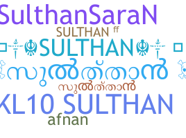 Přezdívka - Sulthan