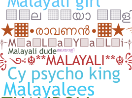 Přezdívka - Malayali
