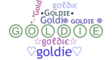 Přezdívka - Goldie