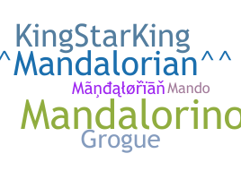 Přezdívka - Mandalorian