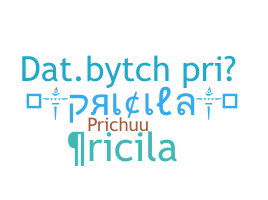 Přezdívka - Pricila