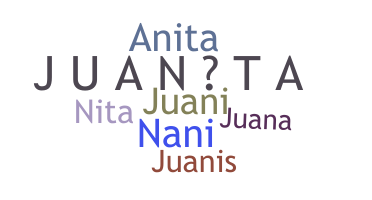 Přezdívka - Juanita