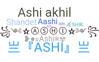 Přezdívka - Ashi