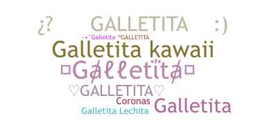 Přezdívka - Galletita