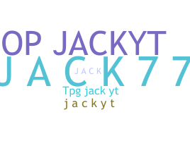Přezdívka - JackyT