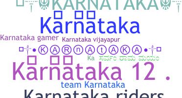 Přezdívka - Karnataka