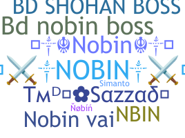 Přezdívka - Nobin
