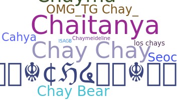 Přezdívka - Chay