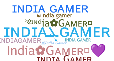 Přezdívka - Indiagamer
