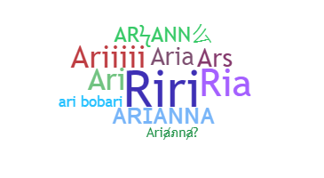 Přezdívka - Arianna
