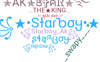 Přezdívka - StarBoy