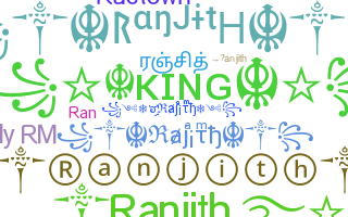 Přezdívka - Ranjith
