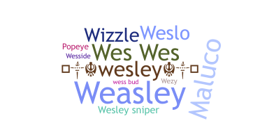 Přezdívka - Wesley