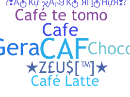 Přezdívka - Caf
